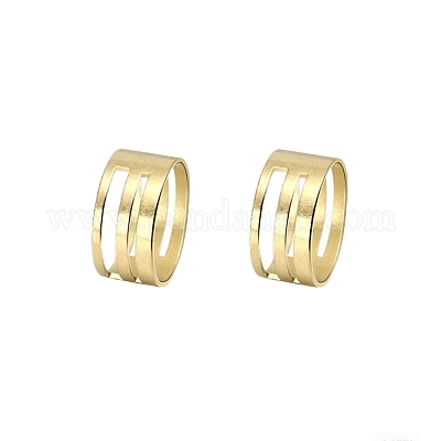 Messingringe&nbsp;LS-AJEW-YWC0001-04G-1