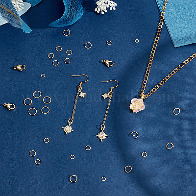 530 шт. 5 стиля открытых соединительных колец из нержавеющей стали 304 и 10 шт. карабинов STAS-WR0001-30B-1