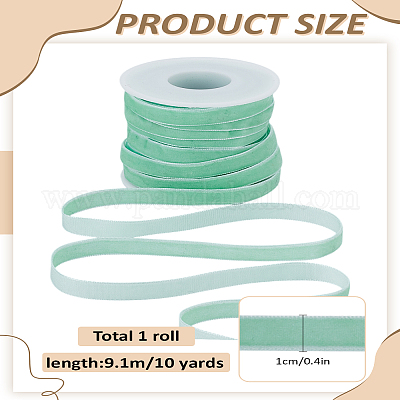 10 ярд односторонней бархатной ленты SRIB-LP0001-02B-1