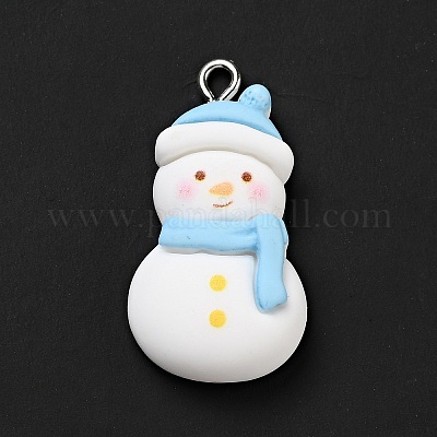 Рождественские подвески из непрозрачной смолы X-RESI-G043-A02-1