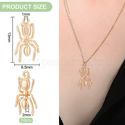 24 шт. Латунные подвески KK-BC0010-10-1