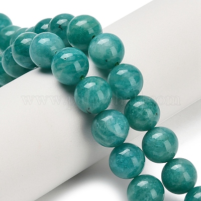 Природный советская амазонит бисер нитей G-C259-B08-8mm-1