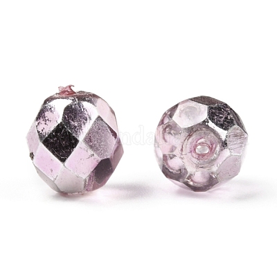 Полированные чешские стеклянные бусины LAMP-O017-151-V1M8-1