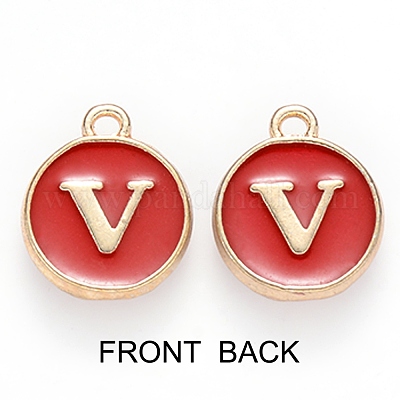 Позолоченные подвески из эмалевого сплава ENAM-SZ0001-26C-V-1