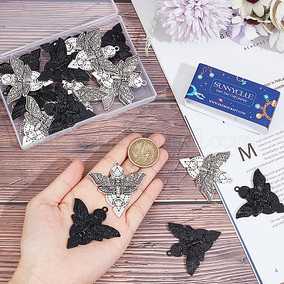 Подвески из сплава 20шт 2 цветов FIND-SC0006-86-1