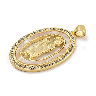 Стойки обшивки латунь микро проложить Циркон подвеску KK-I718-09G-C-1