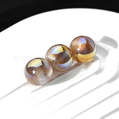 30шт непрозрачные полимерные бусины градиентного цвета PW-WG675F3-07-1