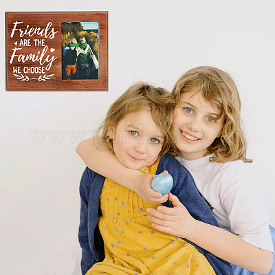  Friends Picture Frame - Friends are the Family we