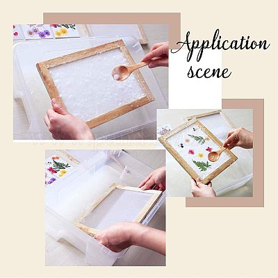 Paper Making Kits by Wooden Deckle — Wooden Deckle Papermaking Kits And  Supplie
