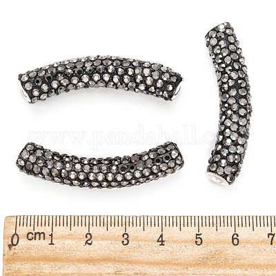 Messing Nahen Osten Strass-Perlen&nbsp;RB-C1300-1-1