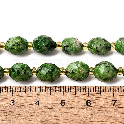 Нити бусин из натуральной кунжутной яшмы G-D305-B02-02-1