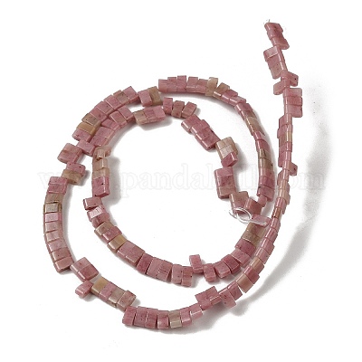 Природные родонит бисер нитей G-Z045-A05-01-1