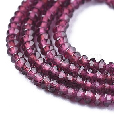 Chapelets de perles de grenat naturel&nbsp;G-E560-R12-01-1
