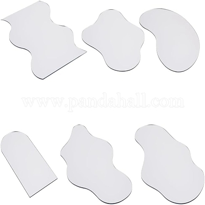 6 шт. Акриловое зеркало 6 стилей AJEW-GO0002-06-1