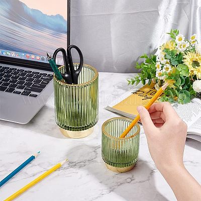 2 шт. 2 стеклянных держателя для кистей для макияжа AJEW-OC0003-59-1