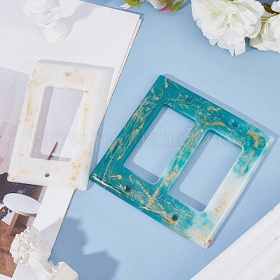 Прямоугольная силиконовая форма панели гнезда DIY-OC0003-66-1