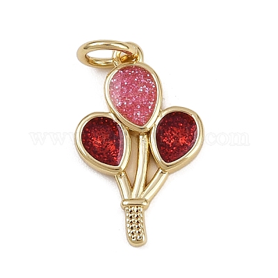 Латунь эмаль подвески KK-B150-18G-02-1