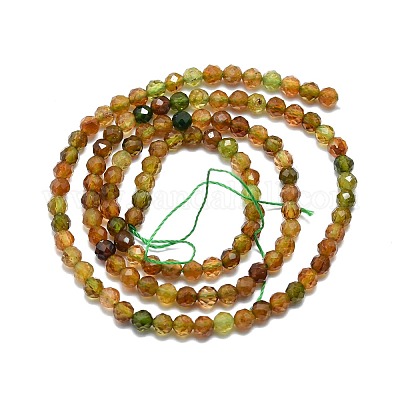 Натуральный турмалин бисер нитей G-P457-A02-14C-1