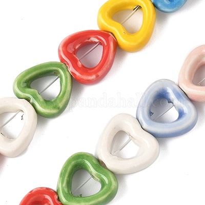 Фарфора ручной работы бисер нитей PORC-Z002-01D-1