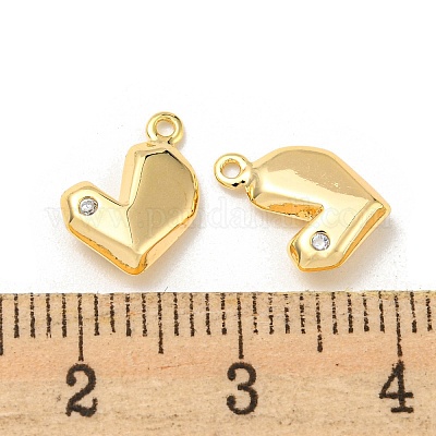 Латунные микро проложить кубического циркония подвески KK-Q809-02G-1