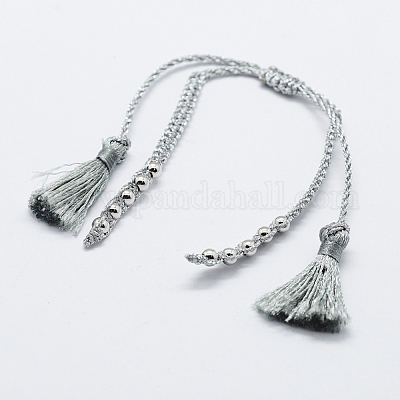 Плетеные шнур нейлона для поделок браслет материалы MAK-K013-1