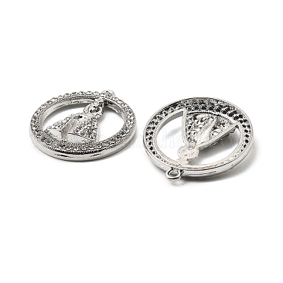 Подвески из сплава и страза FIND-B051-04P-1