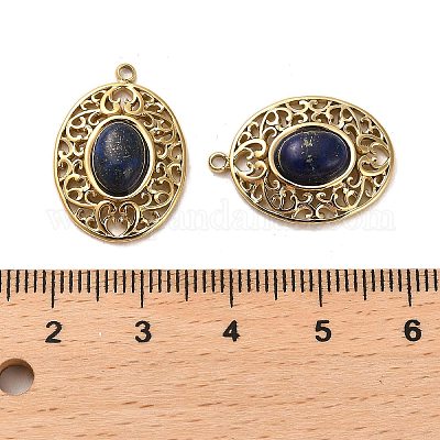 Природный лазурит подвески STAS-L022-064G-01-1