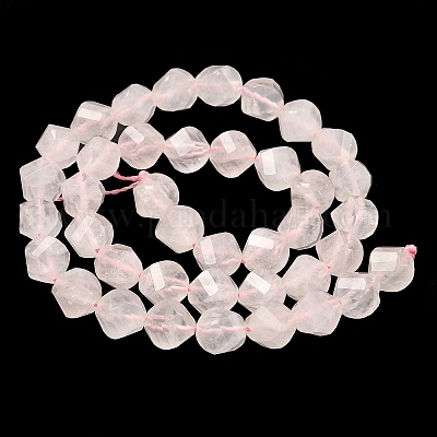 Природного розового кварца нитей бисера&nbsp;G-C267-B19-1