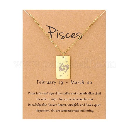 Двенадцать созвездий подвески ожерелья PW-WG2D875-06-1