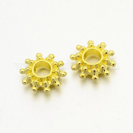 Perles de séparateur de style tibétain  TIBEB-LFH10384Y-G-FF-1