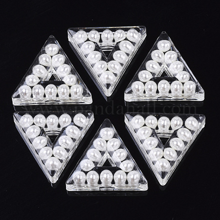 Perles en acrylique transparente TACR-R146-024-1