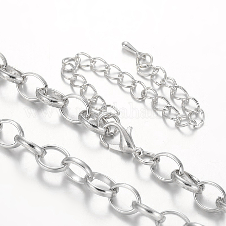 Fabrication de collier de chaîne de câble de fer MAK-J009-62P-1