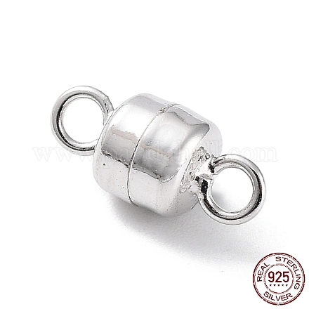 Chiusure magnetiche in argento sterling placcato rodio 925 STER-A043-01P-1