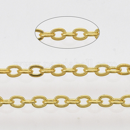 Brass Coated Iron Cable Chains CH-T002-05G-1