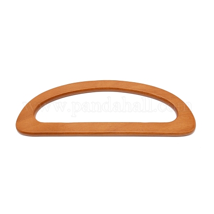 Taschengriffe aus Holz in D-Form DIY-WH0185-34B-1