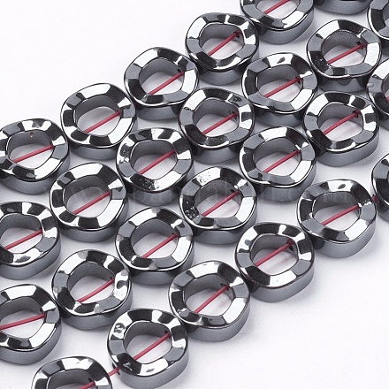 Non-magnetic Synthetic Hematite Beads Strands G-Q895-9-1