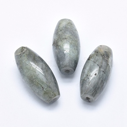 Perles naturelles de labradorite G-P384-T26-1