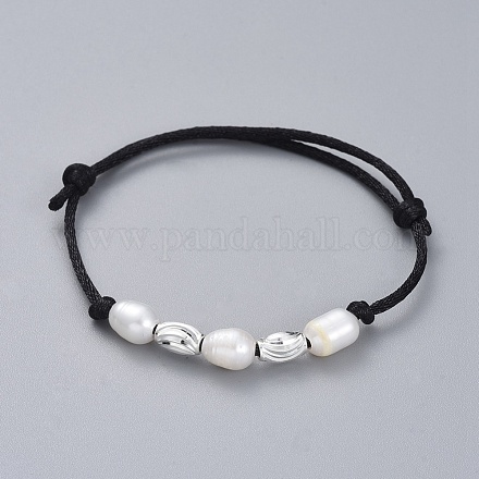 Adjustable Nylon Cord Bracelet Sets BJEW-JB04935-04-1