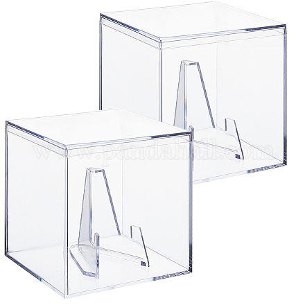 Creatcabin quadratische Aufbewahrungsbox aus Kunststoff CON-CN0001-03A-1
