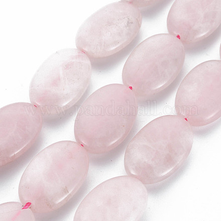 Fili di perline quarzo roso  naturale  G-S359-343-1