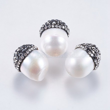 Perle coltivate d'acqua dolce perla naturale RB-P029-08-1