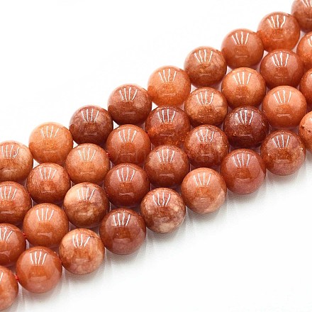 Природного кварца нитей бисера G-N355-8mm-59-1