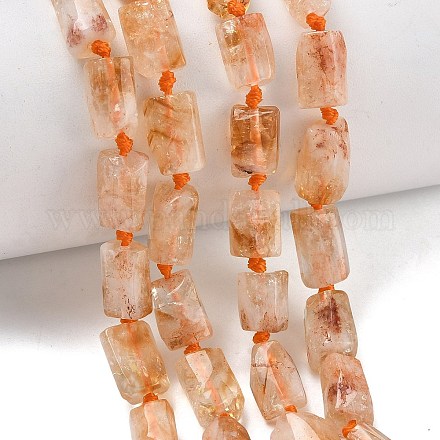 Природный цитрин бисер нитей&nbsp;G-C270-K13-1