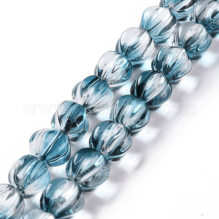 Прозрачные стеклянные бусины GLAA-F114-02B-14-1