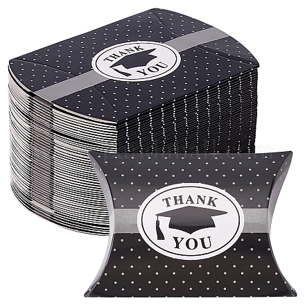 Paper Pillow Candy Box Treat Boxes CON-WH0085-47-1