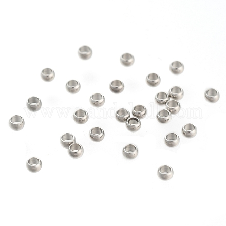 Intercalaire perles en 304 acier inoxydable STAS-R065-31-1