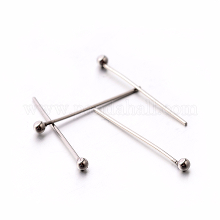 304 Stainless Steel Ball Head pins STAS-E075-05-1