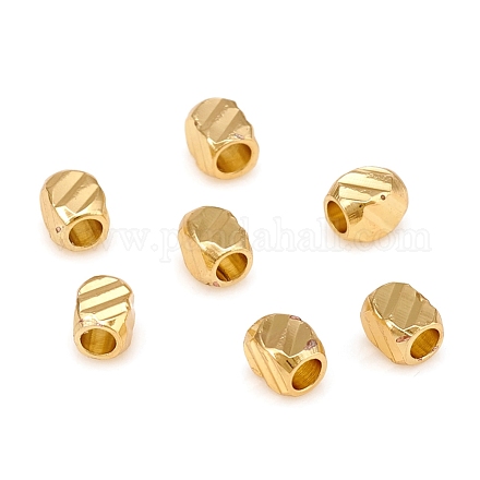 Brass Spacer Beads KK-D160-33G-1