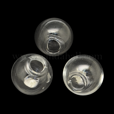 Botellas redondas hechas a mano de bolas de globo de vidrio soplado BLOW-R002-25mm-1
