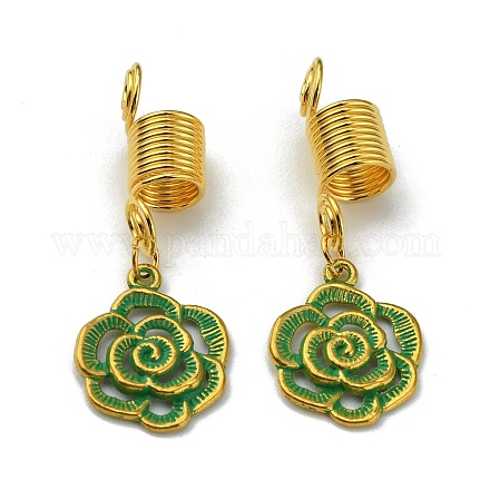 Сплав дреды бусины&nbsp;OHAR-WH0031-02H-1